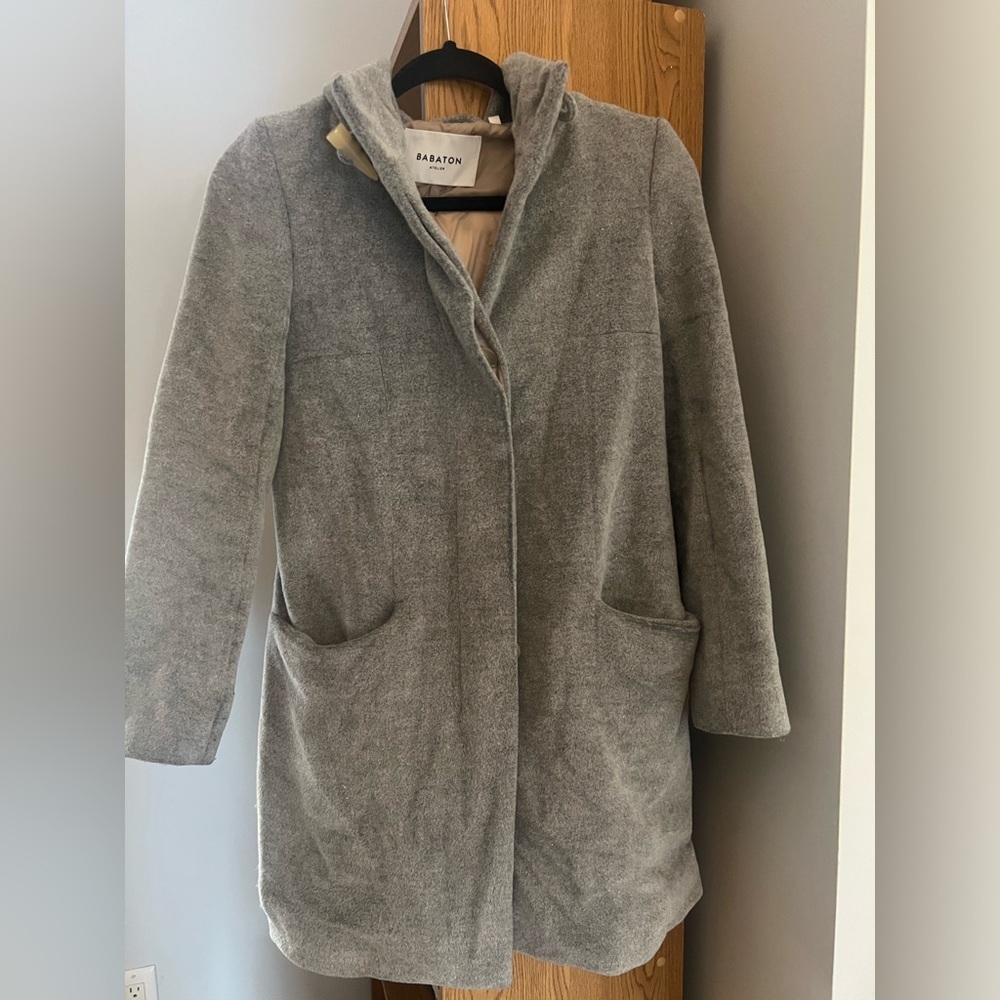 Aritzia Babaton Atelier Wool Coat Extra Small